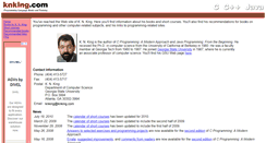Desktop Screenshot of knking.com