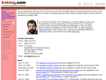 Tablet Screenshot of knking.com
